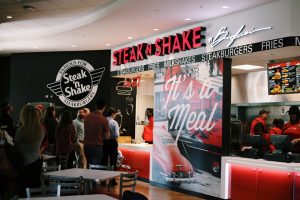 Steak n Shake with customers