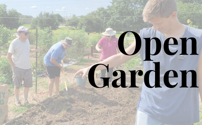 Open Garden Work Day