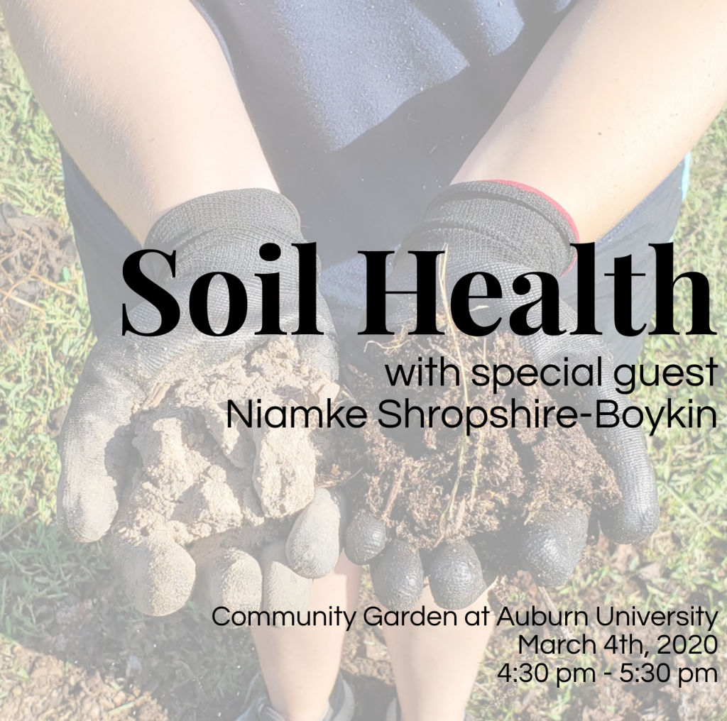 Let's talk soil health!